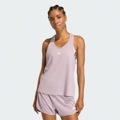 Szorty Pacer Essentials Knit High-Rise. Białe szorty sportowe adidas, bez wzorów, z materiału, na fitness i siłownię. Za 129.00 zł.