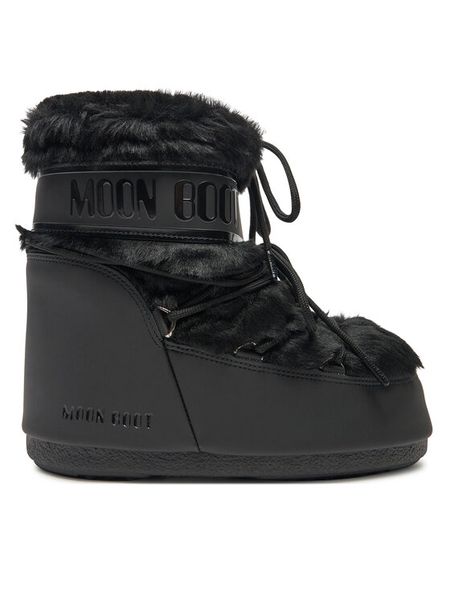 Moon Boot Śniegowce 80D1409390 Czarny. Czarne śniegowce Moon Boot, bez wzorów, bez zapięcia. Za 1,129.00 zł.