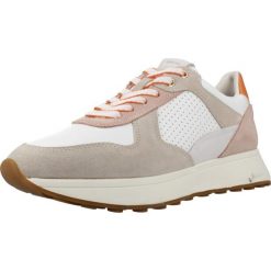 Buty GEOX D AMABEL Biały. Białe buty trekkingowe Geox, z tkaniny, bez zapięcia. Za 306.99 zł.