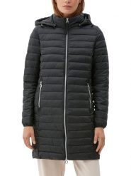 S.OLIVER RED LABEL Płaszcz pikowany w kolorze czarnym rozmiar: 42. Czarne płaszcze s.Oliver RED LABEL, s, bez wzorów, bez kaptura. Za 187.99 zł.