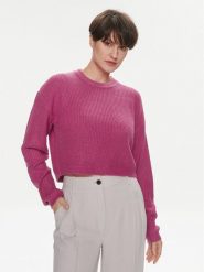 ONLY Sweter Malavi 15284453 Różowy Regular Fit. Czerwone swetry ONLY, l, bez wzorów, z syntetyku, bez ramiączek. Za 99.99 zł.