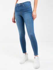 Jeansy damskie push up niebieskie Mariella High Waist 458. Niebieskie jeansy BIG STAR, l, bez wzorów, z elastanu, z podwyższonym stanem. W wyprzedaży za 279.99 zł.