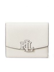 LAUREN RALPH LAUREN Mały Portfel Damski 432966782003 Biały. Białe portfele Lauren Ralph Lauren, bez wzorów, ze skóry. Za 399.99 zł.