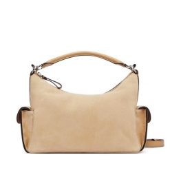 Torebka LAUREN RALPH LAUREN. Brązowe torebki klasyczne Lauren Ralph Lauren, bez wzorów, klasyczne, bez dodatków. Za 1,699.00 zł.
