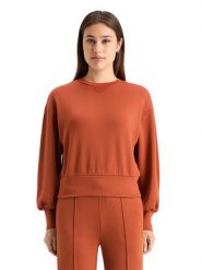 Scotch & Soda Bluza w kolorze pomarańczowym rozmiar: M. Pomarańczowe bluzy Scotch & Soda, m, bez wzorów, bez ramiączek, bez kaptura. Za 149.66 zł.