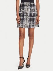 Rinascimento Spódnica midi CFC0131142003 Czarny Regular Fit. Czarne spódnice Rinascimento, s, bez wzorów, z syntetyku, midi. Za 469.99 zł.