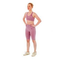 Damski zestaw sportowy Xtreme - spodenki sportowe + top sportowy - Różowy. Czerwone szorty sportowe XTREME SOCKSWEAR, bez wzorów, z materiału, z podwyższonym stanem, na fitness i siłownię. Za 177.72 zł.