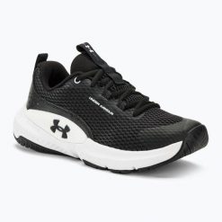 Buty treningowe damskie Under Armour W W Dynamic Select. Czarne buty treningowe Under Armour, bez wzorów, bez zapięcia, na fitness i siłownię. Za 179.99 zł.