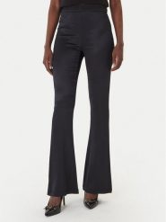 Versace Jeans Couture Spodnie materiałowe 80HAC1A7 N0640 Czarny Flare Fit. Czarne spodnie materiałowe Versace Jeans Couture, bez wzorów, z jeansu. Za 1,029.00 zł.