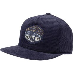 Czapka z daszkiem Trucker. Niebieskie czapki z daszkiem Buff, bez wzorów, z materiału, klasyczne. Za 156.99 zł.