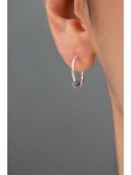 Heliophilia Srebrne kolczyki-kreole rozmiar: onesize. Szare kolczyki Heliophilia, srebrne. Za 30.99 zł.