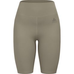 Legginsy krótkie damskie ASCENT MEDIUM SUPPORT Tights short. Szare legginsy ODLO, bez wzorów, z dzianiny, krótkie. Za 329.99 zł.
