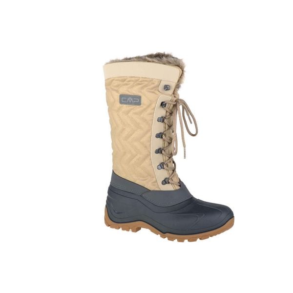 Buty zimowe damskie, Nietos. Brązowe buty trekkingowe CMP, bez wzorów, z materiału, bez zapięcia, trekkingowe. Za 319.99 zł.