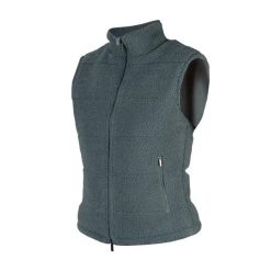 Kurtka puchowa bez rękawów HORKA Charlotte. Niebieskie kurtki Horka, l, bez wzorów, z materiału, eleganckie, bez kaptura. Za 324.50 zł.