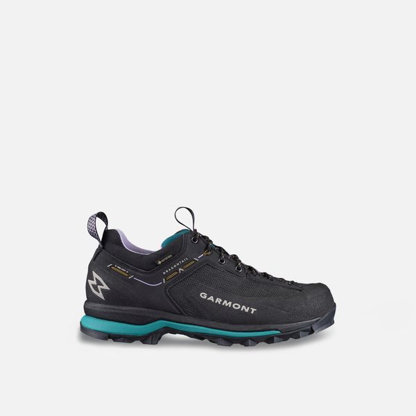 Buty podejściowe damskie Garmont Dragontail Synth Gtx. Czarne buty trekkingowe Garmont, z gore-texu, bez zapięcia. Za 566.49 zł.