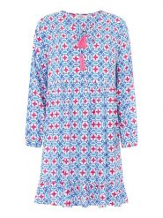Zwillingsherz Sukienka w kolorze niebieskim rozmiar: L/XL. Niebieskie sukienki Zwillingsherz, na co dzień, l, bez wzorów, z wiskozy, bez kołnierzyka, bez ramiączek, mini, proste. Za 166.88 zł.