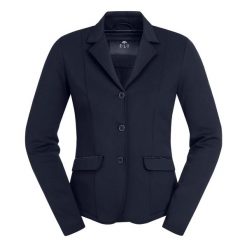 Damska kurtka konkursowa ELT Lina. Niebieskie kurtki ELT, xl, bez wzorów, z elastanu, bez kaptura. Za 452.50 zł.