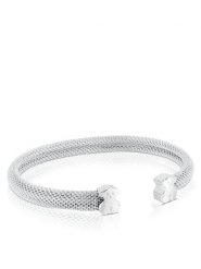 TOUS Bransoletka Mesh 1003962170 Srebrny. Szare bransoletki tous, srebrne. Za 699.99 zł.