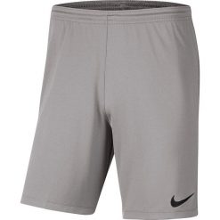 Spodenki dla dzieci Nike Dry Park III NB K. Szare szorty Nike, bez wzorów, z poliesteru, sportowe. Za 63.99 zł.