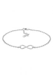 Elli Damski Symbol Nieskończoności filigranowe w srebrze 925 Sterling Silver Bransoletki 1 ct. Szare bransoletki Elli, srebrne. Za 333.99 zł.