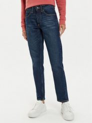 Lee Jeansy Rider 112355235 Granatowy Straight Fit. Niebieskie jeansy Lee, bez wzorów, z bawełny. Za 249.99 zł.