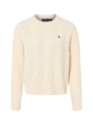 Polo Ralph Lauren sweter z dzianiny z zawartością kaszmiru Kobiety Kaszmir biały, L. Białe swetry Polo Ralph Lauren, l, bez wzorów, z dzianiny, bez ramiączek. Za 1,199.95 zł.