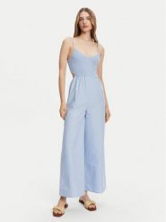 Billabong Sukienka letnia EBJWO03003 Niebieski Regular Fit. Niebieskie sukienki Billabong, xl, bez wzorów, z bawełny, bez kołnierzyka, bez ramiączek. Za 269.99 zł.