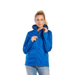 Kurtka damska Erima Softshell Performance. Niebieskie kurtki przejściowe sportowe Erima, s, bez wzorów, z materiału, bez kaptura, trekkingowe. W wyprzedaży za 201.00 zł.
