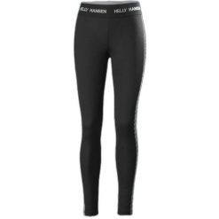 Legginsy damskie Helly Hansen Lifa. Czarne legginsy Helly Hansen, bez wzorów, sportowe. Za 228.50 zł.