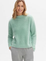 OPUS Sweter w kolorze miętowym rozmiar: 38. Zielone swetry Opus, bez wzorów, z bawełny, bez ramiączek. Za 176.45 zł.