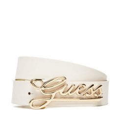 Pasek Damski Guess. Białe paski Guess, z aplikacjami. Za 239.99 zł.