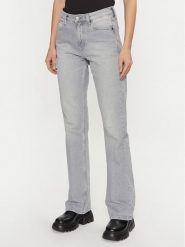 Calvin Klein Jeansy K20K208112 Szary Flared Leg. Szare jeansy Calvin Klein, bez wzorów, z bawełny. Za 339.99 zł.