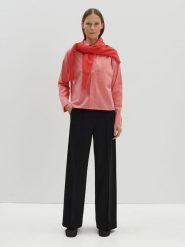 Someday Bluzka "Zolivia" w kolorze koralowym rozmiar: 36. Czerwone bluzki someday., bez wzorów, z bawełny, bez kołnierzyka, bez ramiączek. Za 130.99 zł.