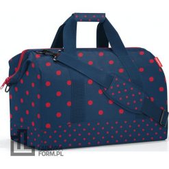 Torba Allrounder Mixed w kropki L granatowa. Torby podróżne Reisenthel, bez wzorów. Za 249.00 zł.