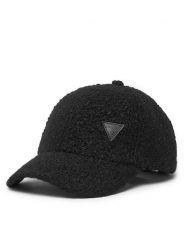Guess Czapka z daszkiem V6YZ06 W3269 Czarny. Czarne czapki z daszkiem Guess, z aplikacjami, z poliesteru. Za 174.99 zł.