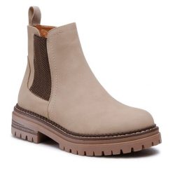 Botki Jenny Fairy. Brązowe botki Jenny Fairy, bez wzorów, bez obcasa, na płaskiej podeszwie, bez zapięcia. Za 169.99 zł.