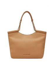 LOVE MOSCHINO Torebka JC4031PP1MLT0105 Beżowy. Brązowe torebki klasyczne Love Moschino, bez wzorów, ze skóry, bez dodatków. Za 839.99 zł.