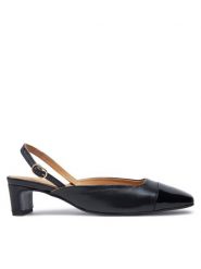 ALOHAS Sandały Lindy Bliss S100430 Czarny. Czarne sandały ALOHAS, bez wzorów, ze skóry, bez obcasa, na słupku, bez zapięcia. Za 649.99 zł.