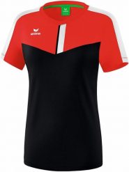 Erima Koszulka sportowa "Squad" w kolorze czerwono-czarnym rozmiar: 38. Czarne t-shirty sportowe Erima, bez wzorów, z materiału, bez ramiączek, outdoorowe. Za 61.95 zł.