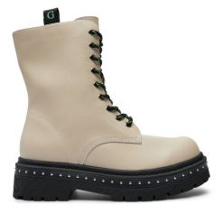 Trapery Guess. Traperki Guess, z aplikacjami, bez obcasa, bez zapięcia. Za 879.99 zł.