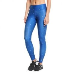 Legginsy sportowe Reebok LTHS AB2362. Niebieskie legginsy sportowe Reebok, s, bez wzorów, z elastanu, do biegania. Za 99.00 zł.
