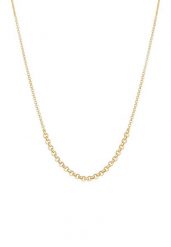 Elli Ladies Pea Chain Course Basic Mix of 925 Sterling Silver Gold Plated Naszyjniki 1 ct Damski. Szare naszyjniki Elli, z materiału, pozłacane. Za 293.99 zł.