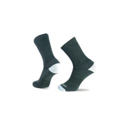 Skarpety trekkingowe Medium Weight Crew NGCM0006. Zielone skarpetki NA GIEAN, bez wzorów, z wełny. Za 74.99 zł.