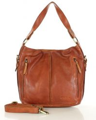 Shopper bag MARCO MAZZINI brąz camel vs117b. Brązowe shopper bag bez wzorów, ze skóry, eleganckie, bez dodatków. Za 629.99 zł.