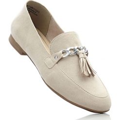 Buty wsuwane Marco Tozzi bonprix naturalny. Baleriny marki bonprix. Za 79.99 zł.