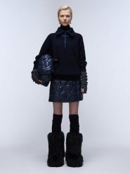 Napapijri Sweter "Aluye" w kolorze granatowym rozmiar: M. Niebieskie swetry Napapijri, m, bez wzorów, z bawełny, bez ramiączek. Za 255.94 zł.
