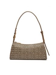 DKNY Torebka Avril R4335G57 Brązowy. Brązowe torebki klasyczne DKNY, bez wzorów, ze skóry, bez dodatków. Za 479.99 zł.
