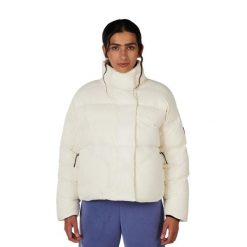 Damska kurtka puchowa Rossignol Aretu. Białe kurtki Rossignol, bez wzorów, z puchu, eleganckie, bez kaptura. Za 1,051.50 zł.
