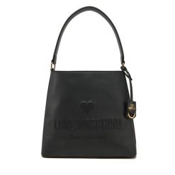 Torebka LOVE MOSCHINO. Czarne torebki klasyczne Love Moschino, bez wzorów, klasyczne, bez dodatków. Za 569.99 zł.