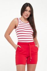 Top damski prążkowany Telma JOOP!. Topy Joop!, l, bez wzorów, prążkowane, bez kołnierzyka, bez ramiączek. Za 289.00 zł.